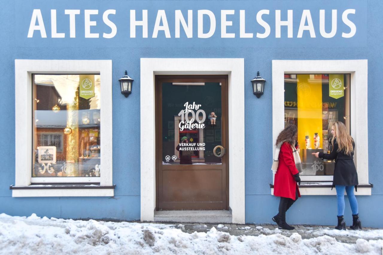 Hotel Erbgericht Buntes Haus Seiffen Exteriör bild