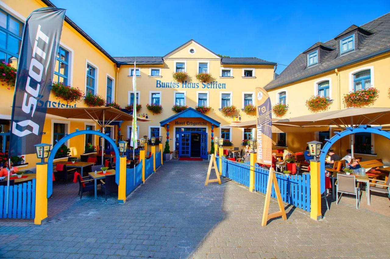Hotel Erbgericht Buntes Haus Seiffen Exteriör bild